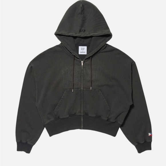 KATSEYE Sophia Cropped Zip Hoodie XXS/XS